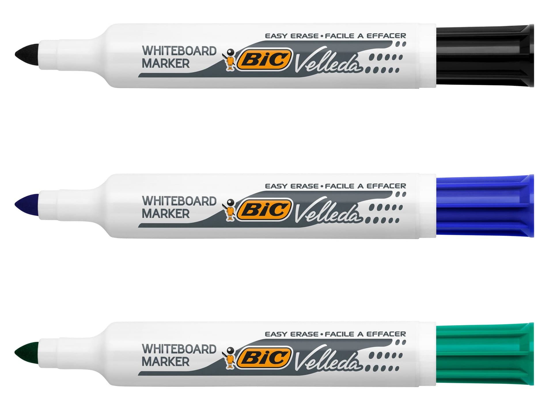 Whiteboardmarker Bic Velleda 1711 rond large groen 2
