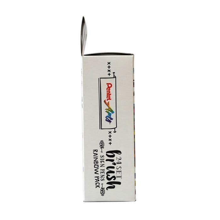 Brushpen Pentel Sign SES15C Rainbow assorti 24 stuks 5