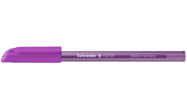 Balpen Schneider Vizz medium paars 2