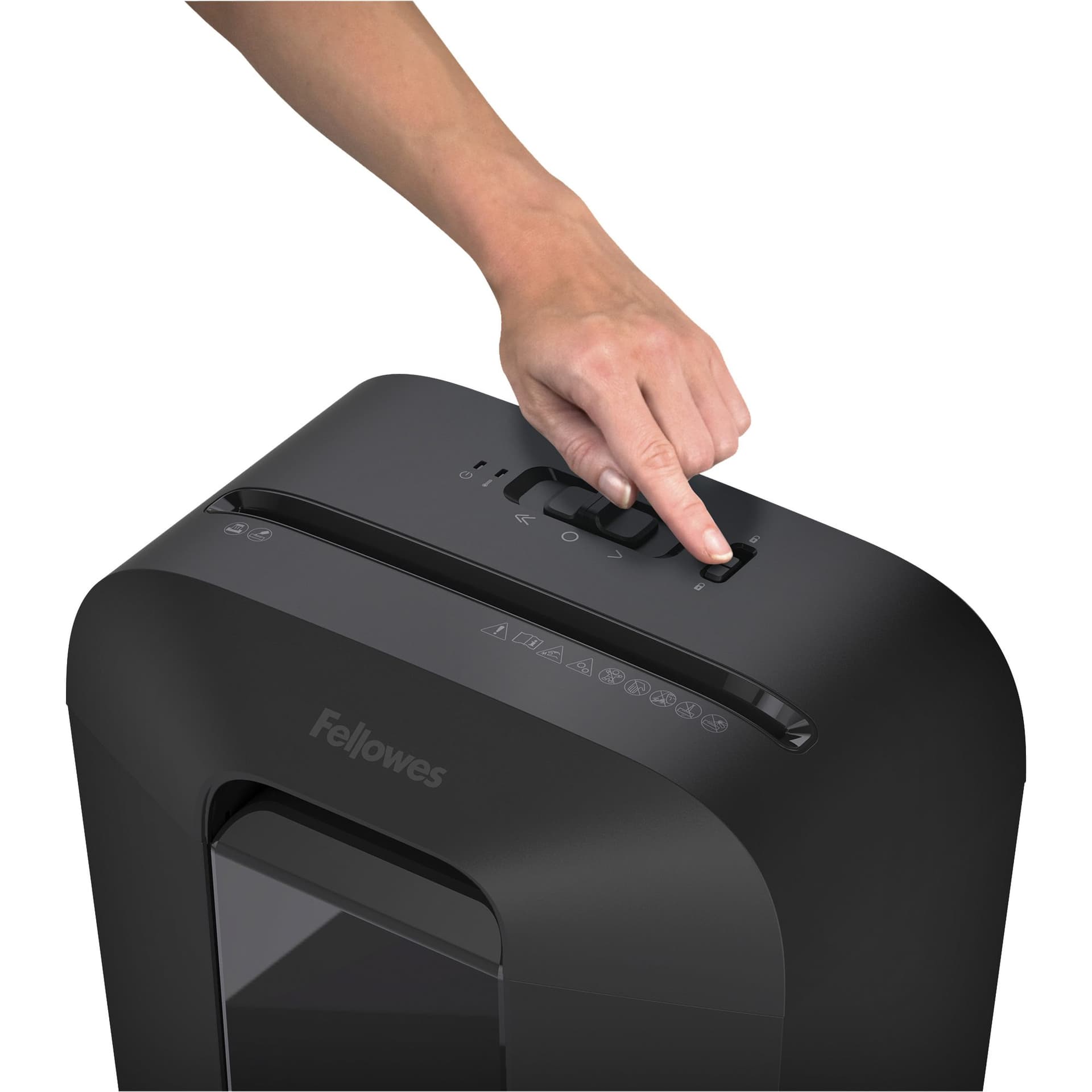 Papiervernietiger Fellowes Powershred LX70 snippers 4x40mm zwart 4