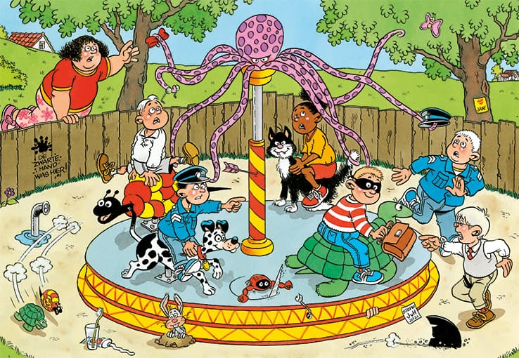 Puzzel Jan van Haasteren Junior - De Draaimolen 240 stukjes 4