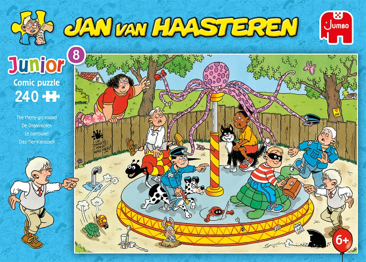 Puzzel Jan van Haasteren Junior - De Draaimolen 240 stukjes 3