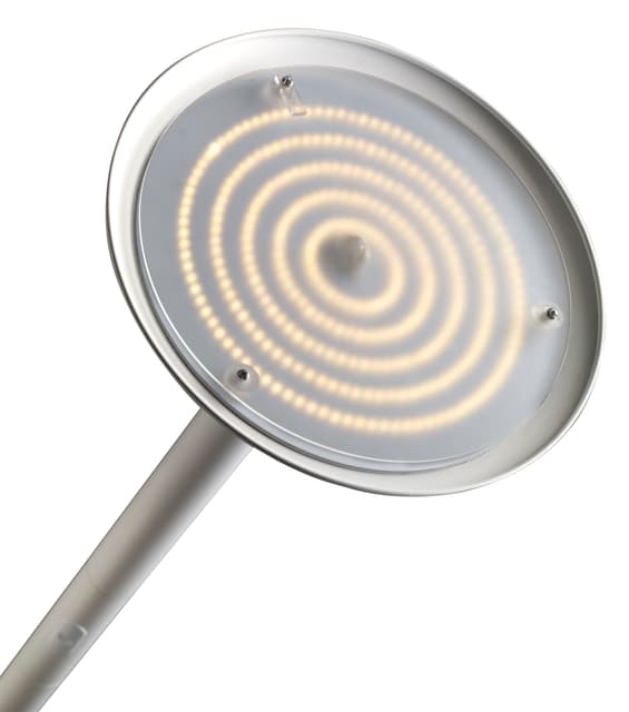 Vloerlamp Unilux Pryska led hout wit 3
