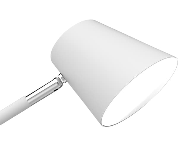 Bureaulamp Unilux Vicky led hout wit 2