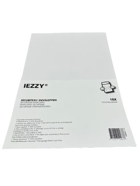 Securitex envelop IEZZY 250x350x38mm 10 stuks