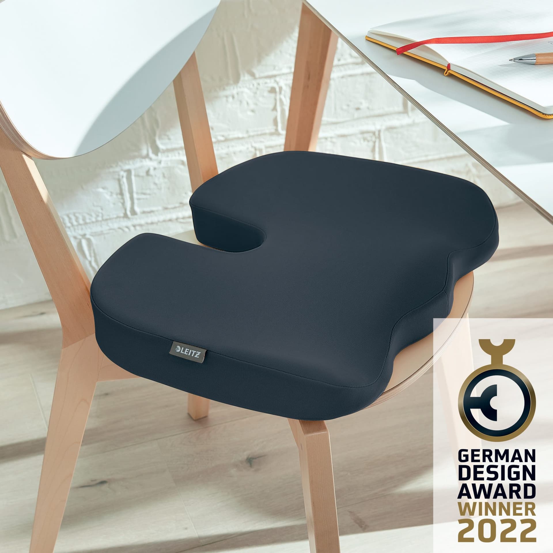 Stoelkussen Leitz Ergo Cosy grijs 7