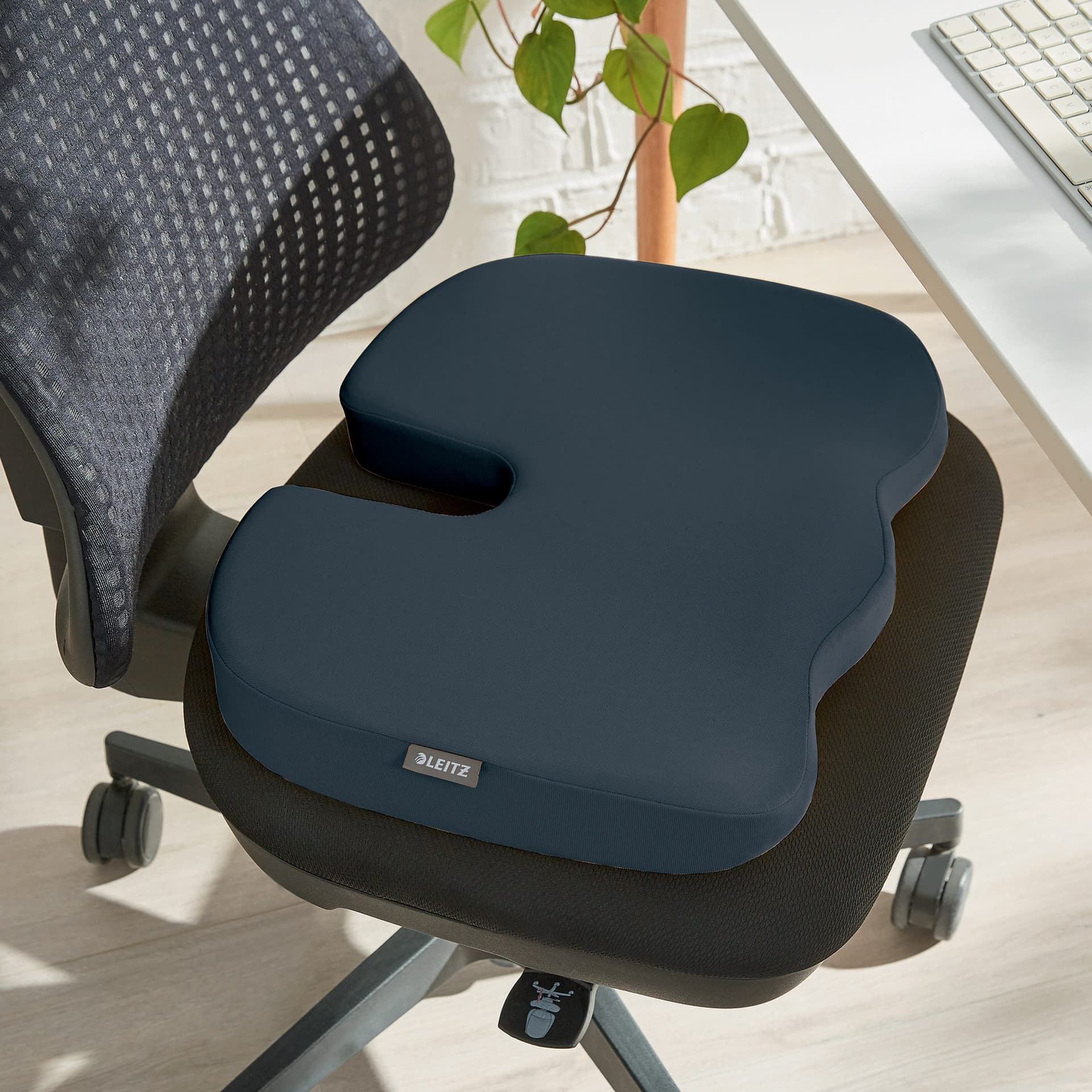 Stoelkussen Leitz Ergo Cosy grijs 8