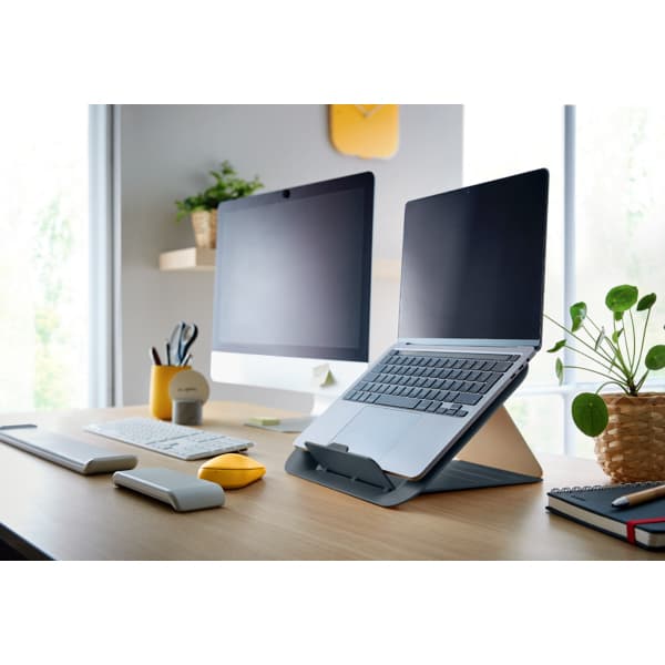 Laptopstandaard Leitz Ergo Cosy verstelbaar recyled grijs 9