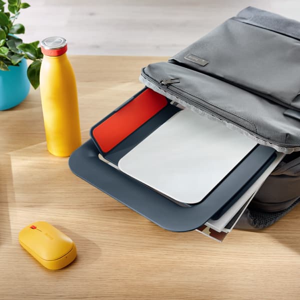 Laptopstandaard Leitz Ergo Cosy verstelbaar recyled grijs 11