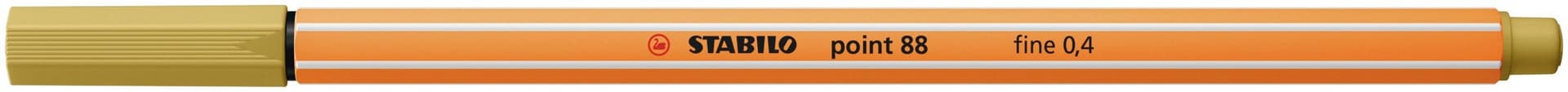 Fineliner STABILO point 88/66 fijn khaki 2