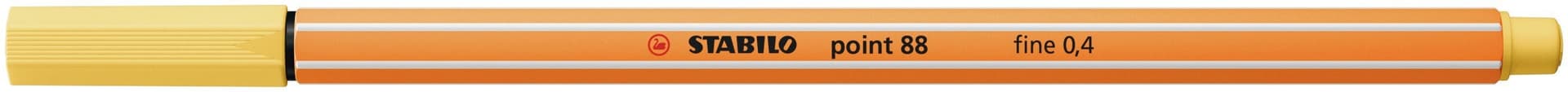 Fineliner STABILO point 88/23 fijn lichtgeel 2