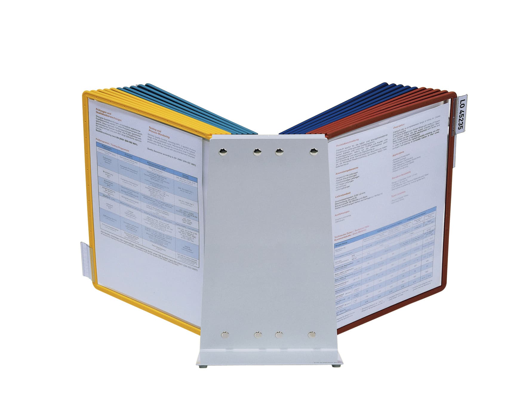 Bureaustandaard Durable Vario met 20-tassen A4 metaal 2