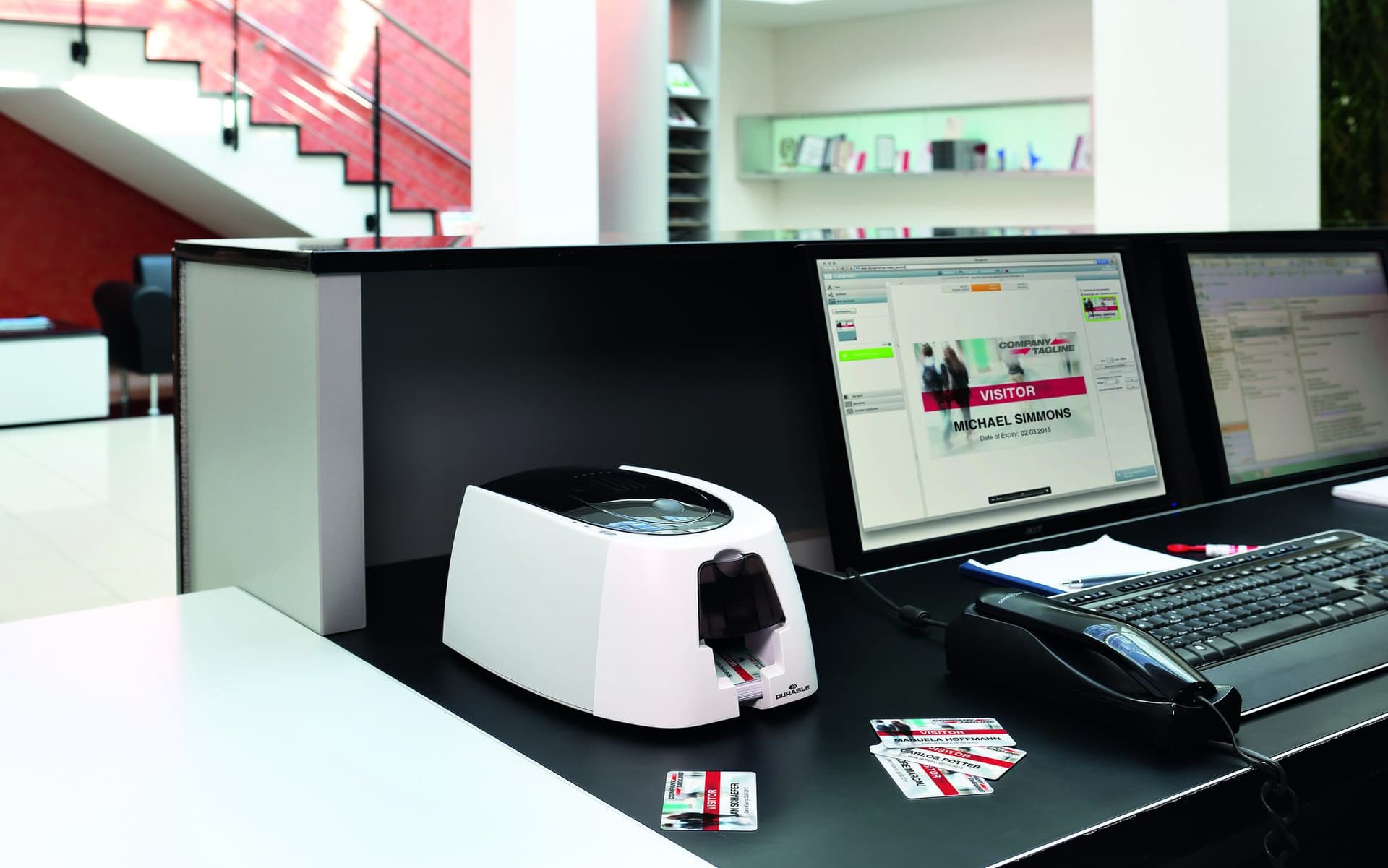 Kaartprinter Durable Duracard ID 300 5