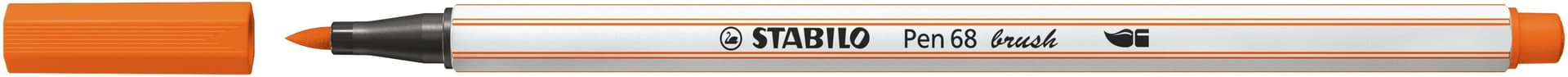 Brushstift STABILO Pen 568/30 bleek vermiljoen