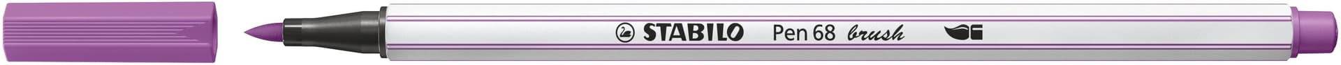 Brushstift STABILO Pen 568/60 pruimenpaars