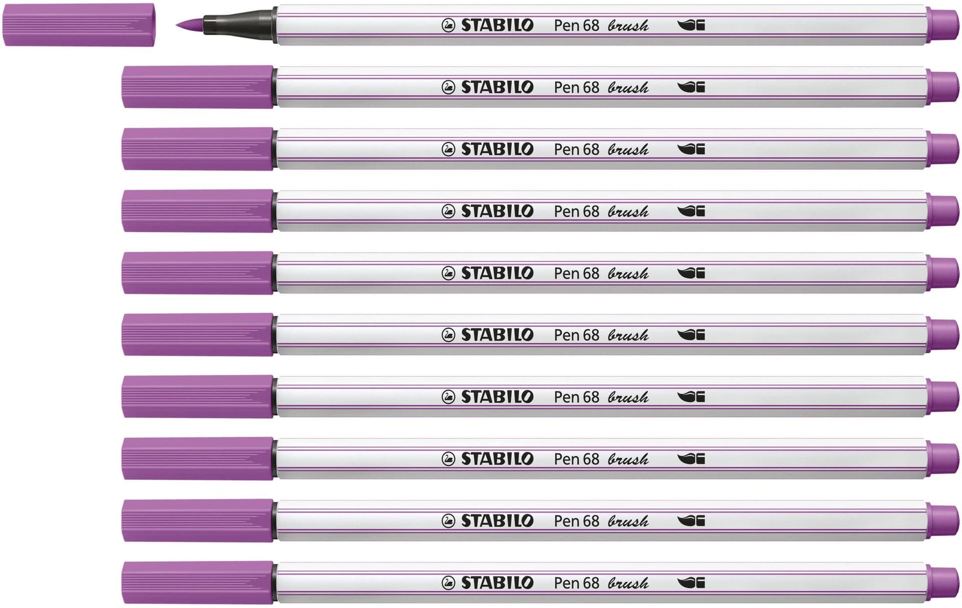Brushstift STABILO Pen 568/60 pruimenpaars 7