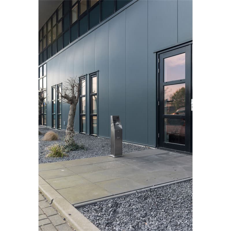 Asbak staand Vepa Bins zuil vrijstaand RVS 31025411 2