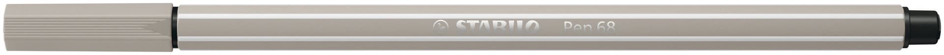 Viltstift STABILO Pen 68/93 medium  warm grijs 2