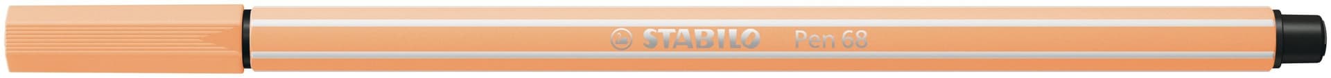 Viltstift STABILO Pen 68/25 medium pastel oranje 2