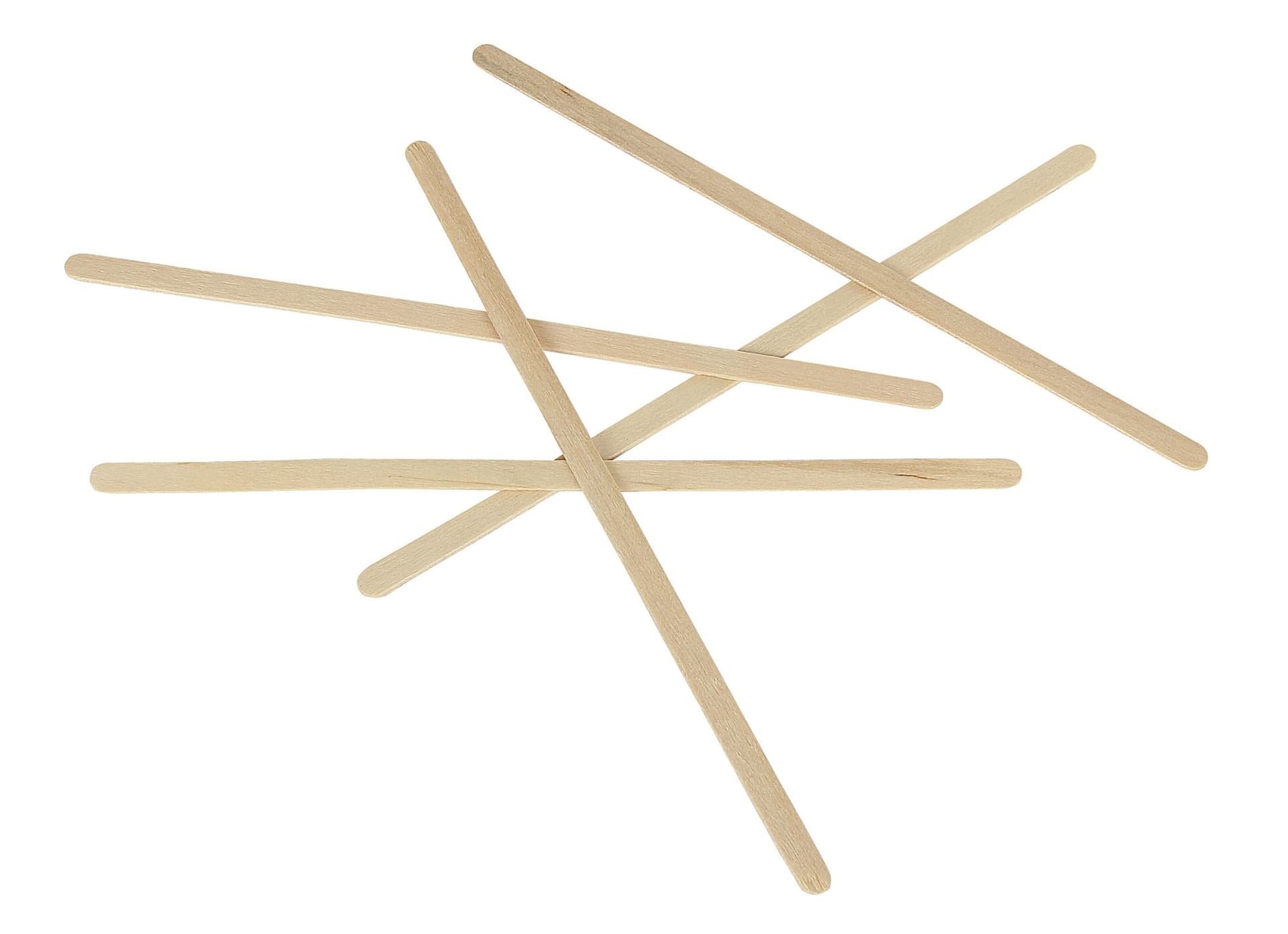 Roerstaafje IEZZY 140mm hout 1000 stuks 2