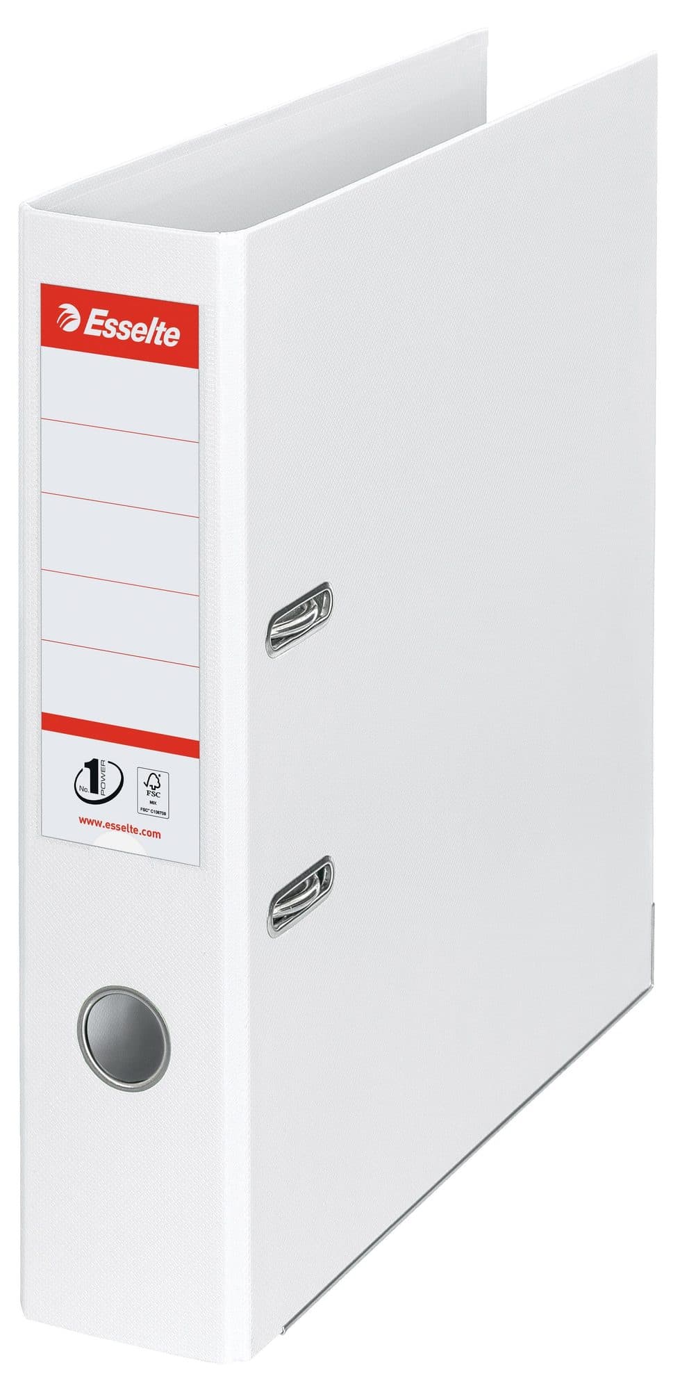 Ordner Esselte No.1 72mm PP 30% gerecycled folie Multipack wit 5 stuks 3