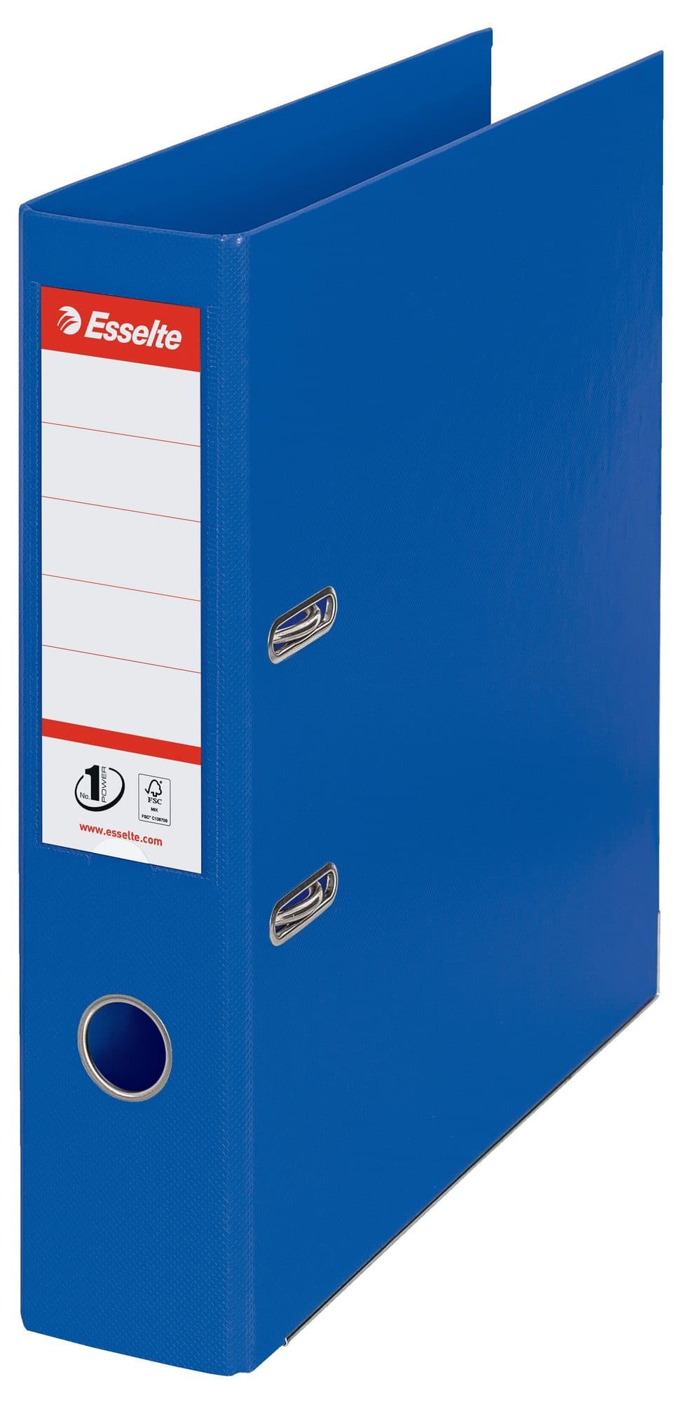 Ordner Esselte No.1 72mm PP 30% gerecycled folie Multipack blauw 5 stuks 3
