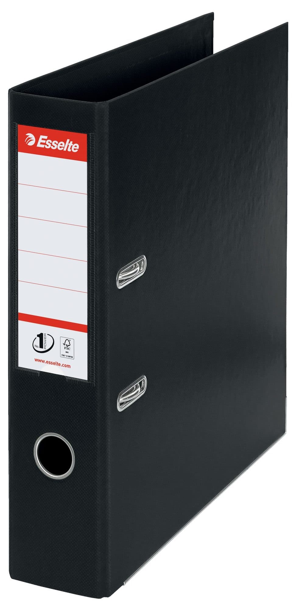 Ordner Esselte No.1 72mm PP 30% gerecycled folie Multipack zwart 5 stuks 3
