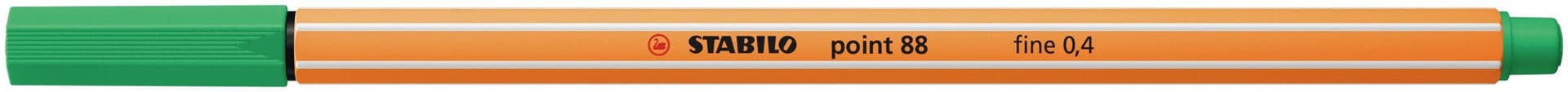 Fineliner STABILO point 88/16 fijn licht smaragdgroen 2