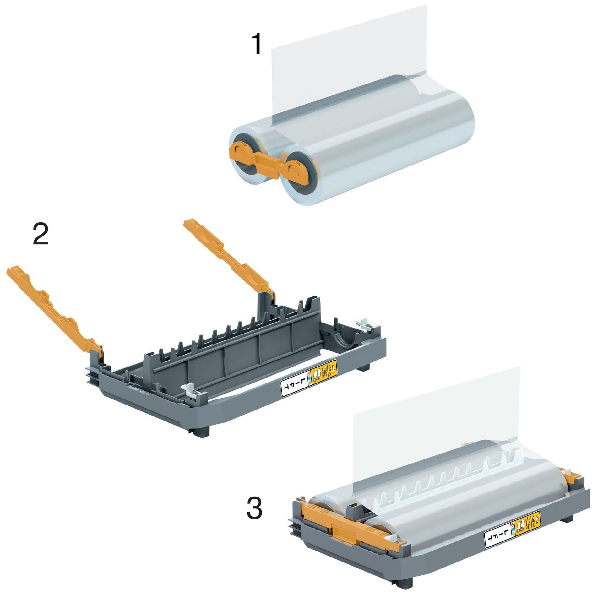 Lamineercassette GBC Foton hervulbaar 125micron 12
