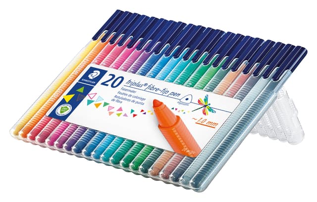 Kleurstift Staedtler 323 Triplus color à 20 kleuren 2