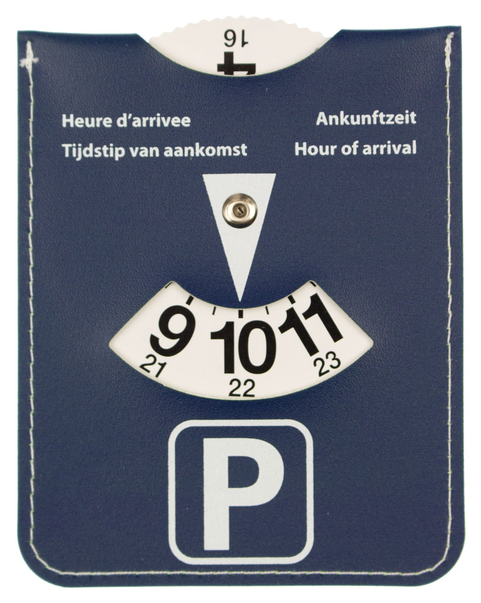 Parkeerschijf Kangaro E-car met blauwe en groene zijde 4