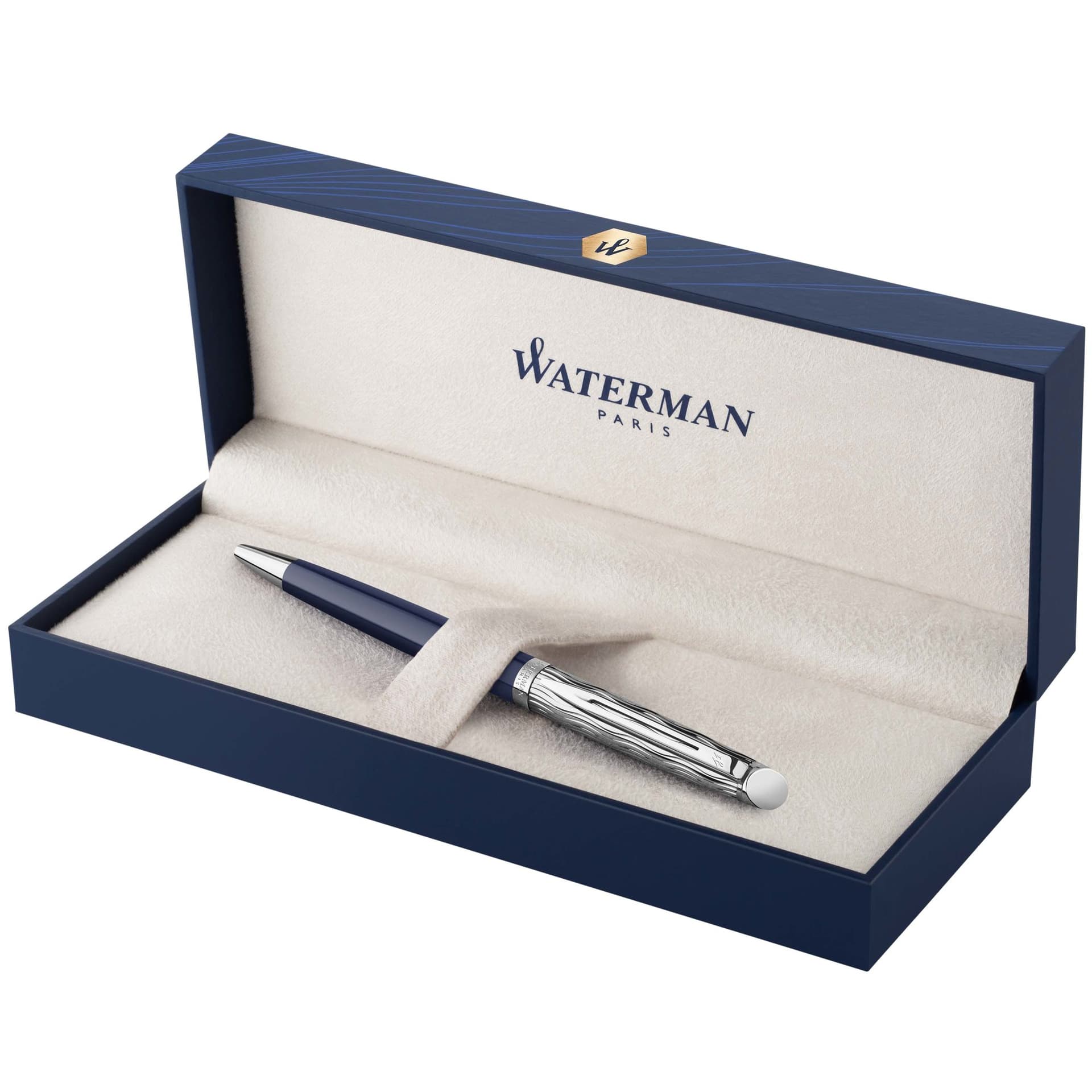 Balpen Waterman Hémisphère L'essence du blue lacquer CT medium 2