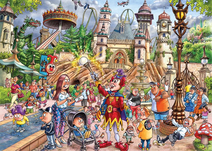 Puzzel Wasgij Mystery Efteling 1000 stukjes 4