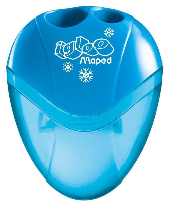 Puntenslijper Maped Igloo 2gaats display á 30 stuks assorti 4