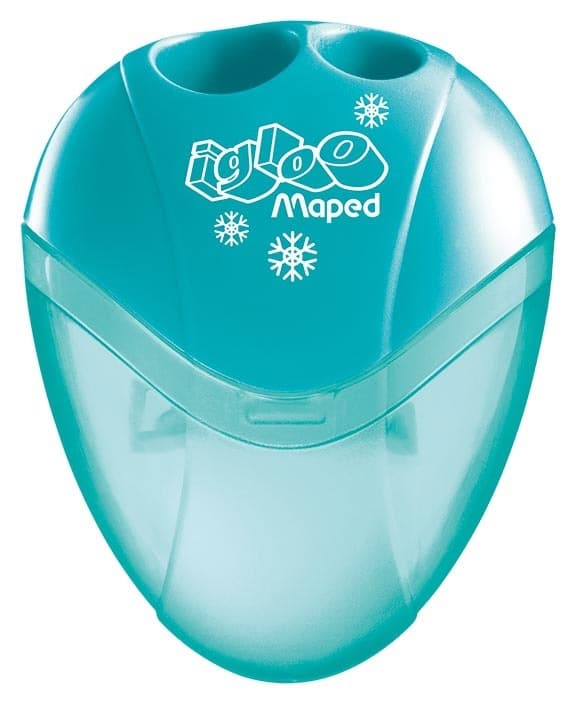 Puntenslijper Maped Igloo 2gaats display á 30 stuks assorti 2