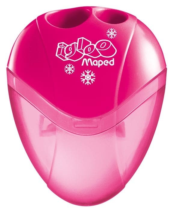 Puntenslijper Maped Igloo 2gaats display á 30 stuks assorti 3
