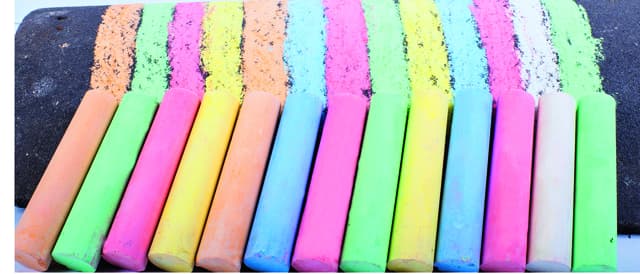 Stoepkrijtverf Creall Chalk Paint 6 kleuren à 250ml 2