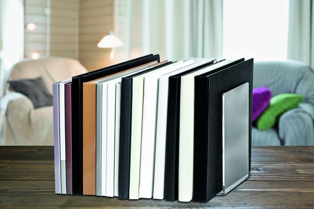 Boekensteun MAUL acryl 12x12x17cm set 2 glashelder 5