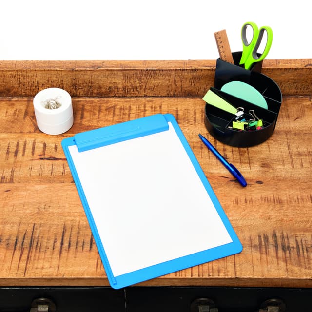 Klembord MAULgo uni recycled A4 staand blauw 6