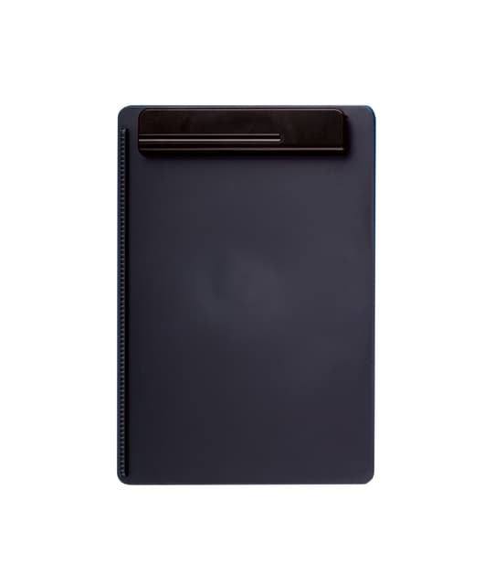 Klembord MAULgo uni recycled A4 staand zwart
