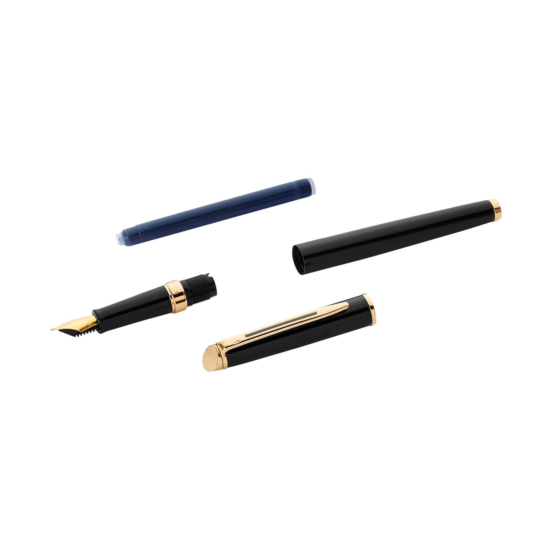 Vulpen Waterman Hémisphère black lacquer GT medium 7