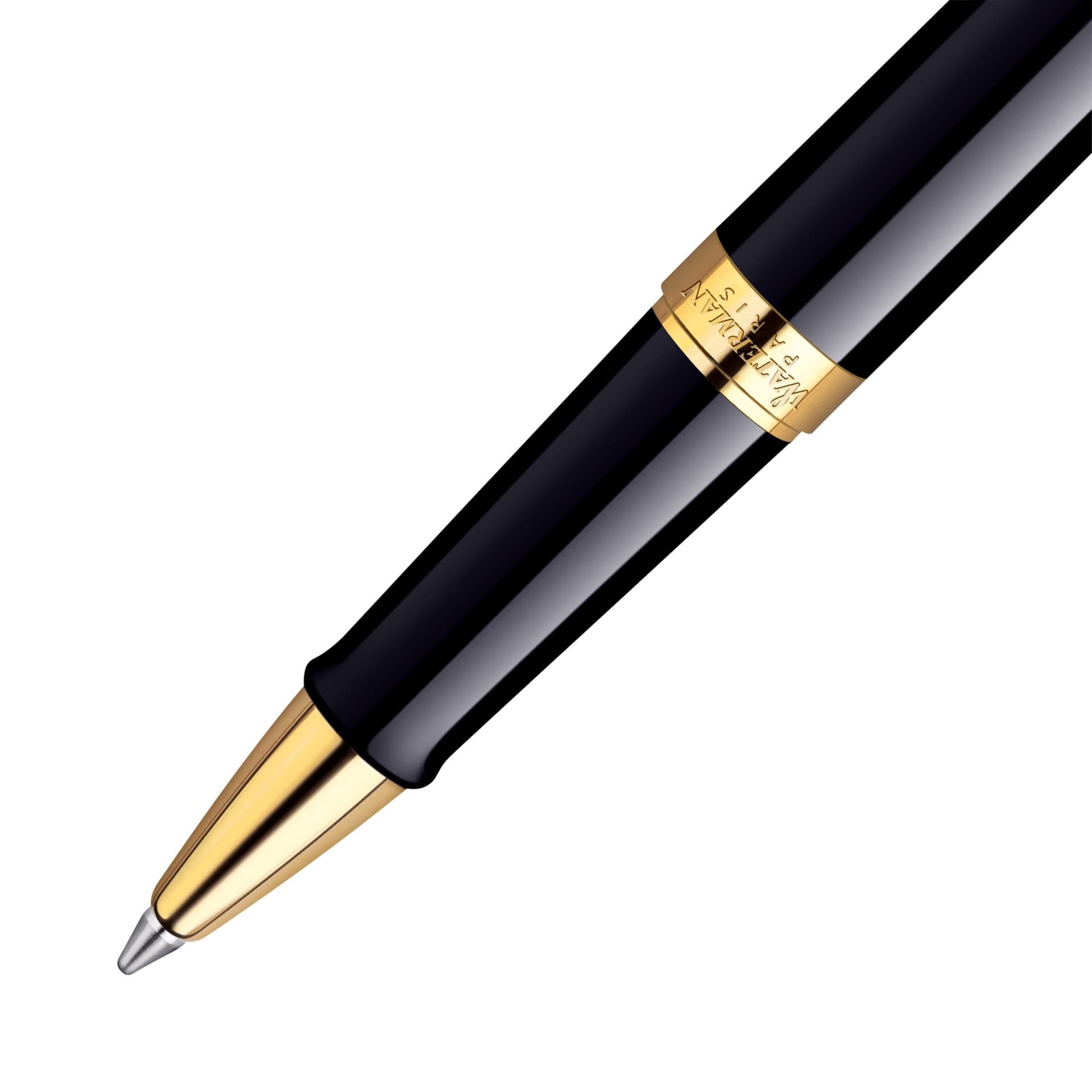 Rollerpen Waterman Hémisphère black lacquer GT fijn 3