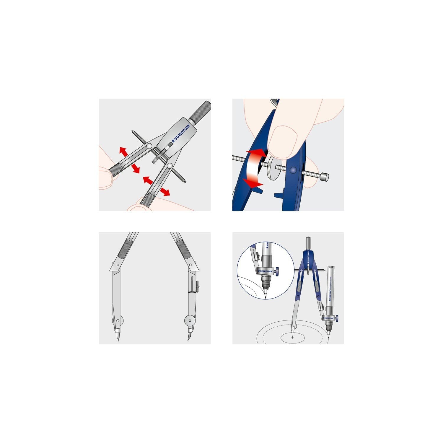 Snelverstelpasser Staedtler 553 10