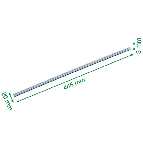 Mesgeleider voor rolsnijmachine Leitz Precision Office A4+ 2 stuks 2