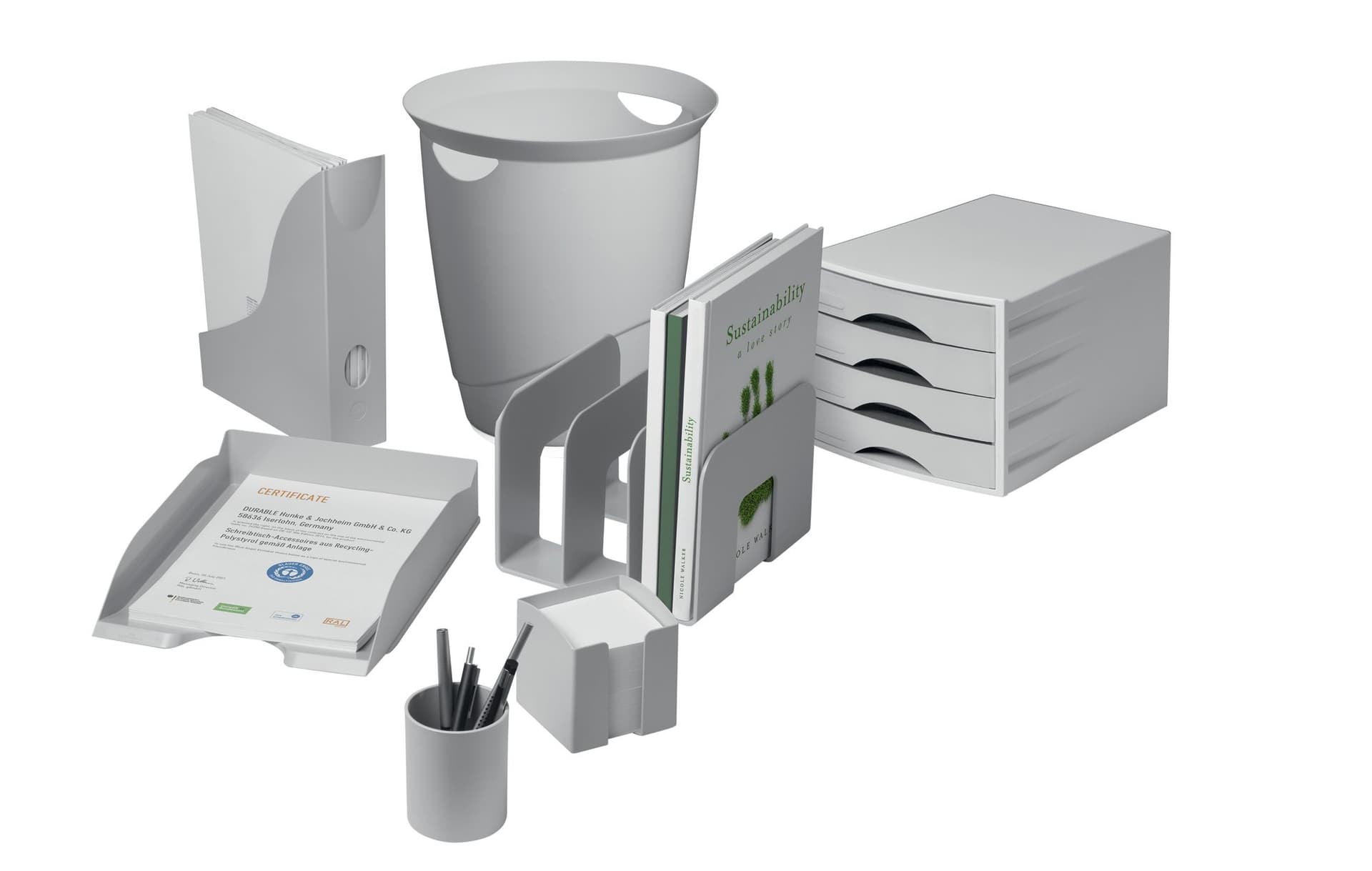 Catalogusrek Durable ECO Grijs 4