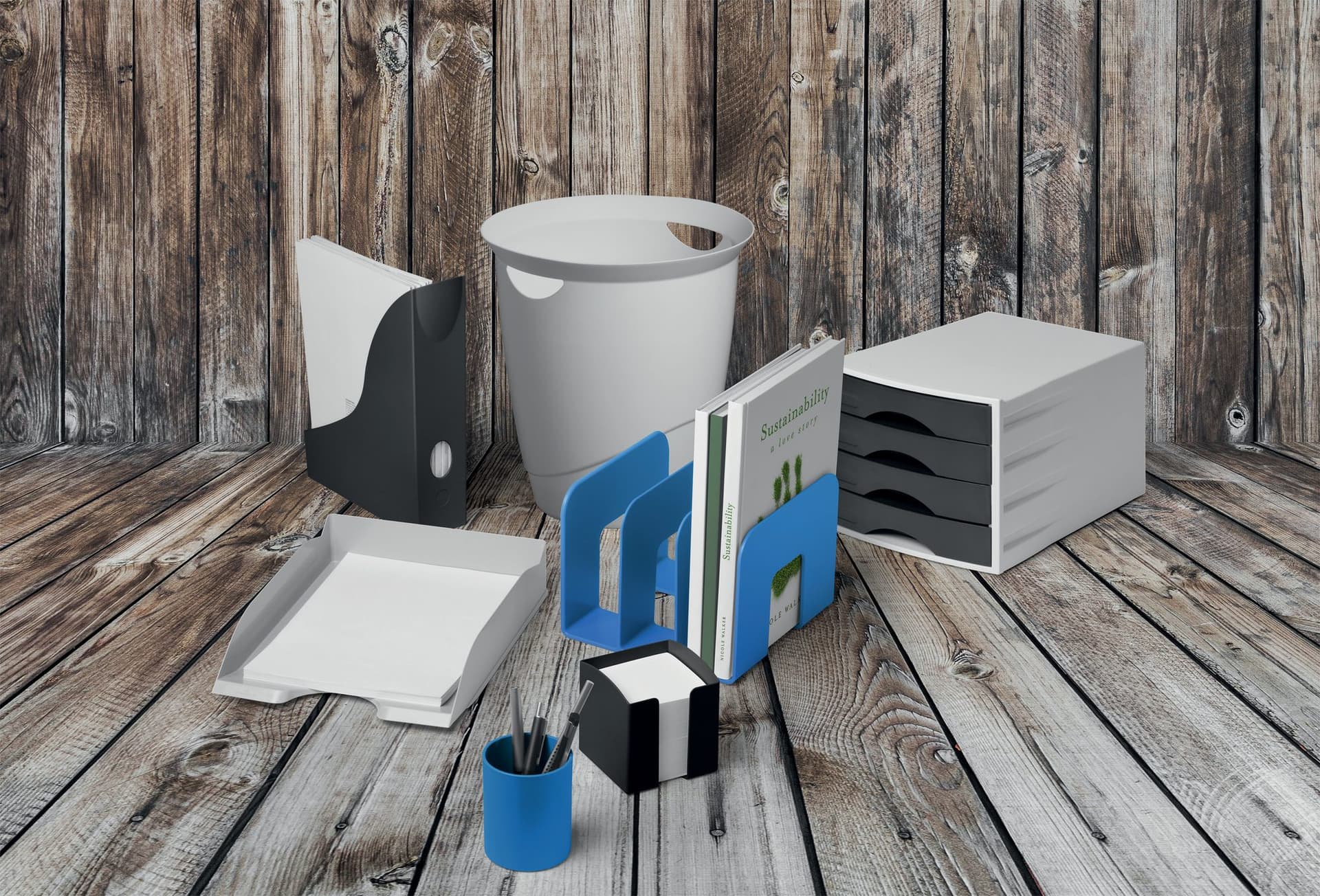 Pennenbak Durable ECO Blauw 5