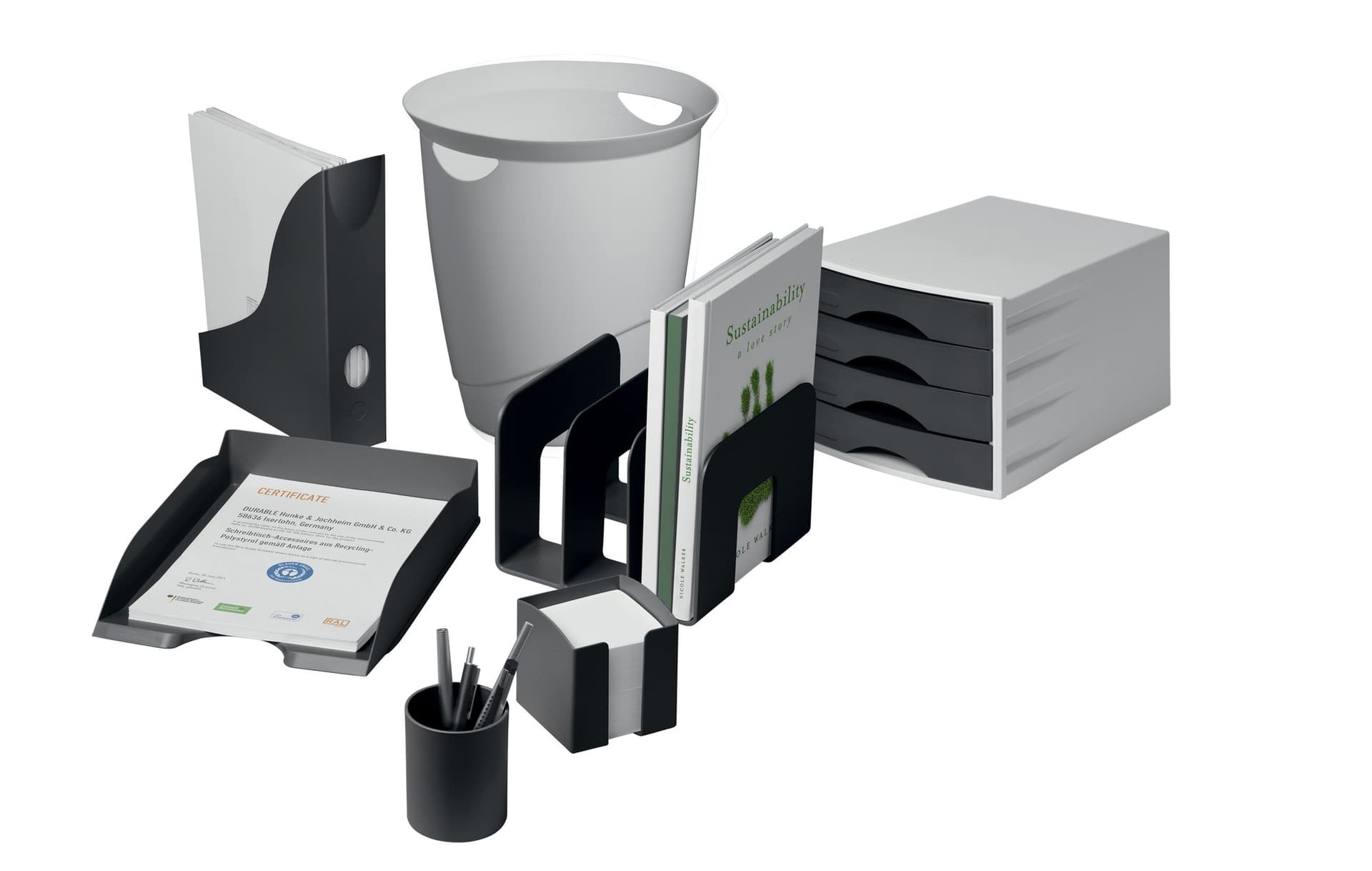 Memokubus Durable ECO Zwart 4