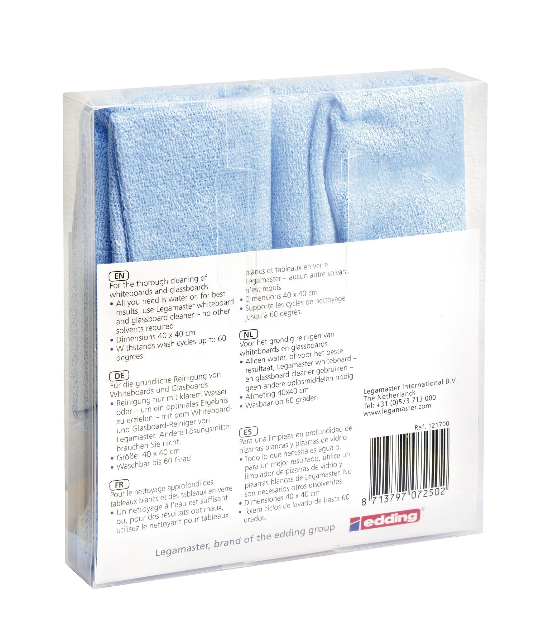 Microvezeldoek Legamaster 40x40cm 2 stuks 2