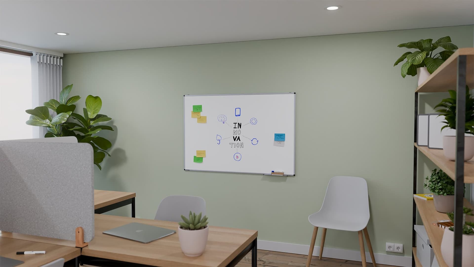 Whiteboard Legamaster UNITE 60x90cm 6