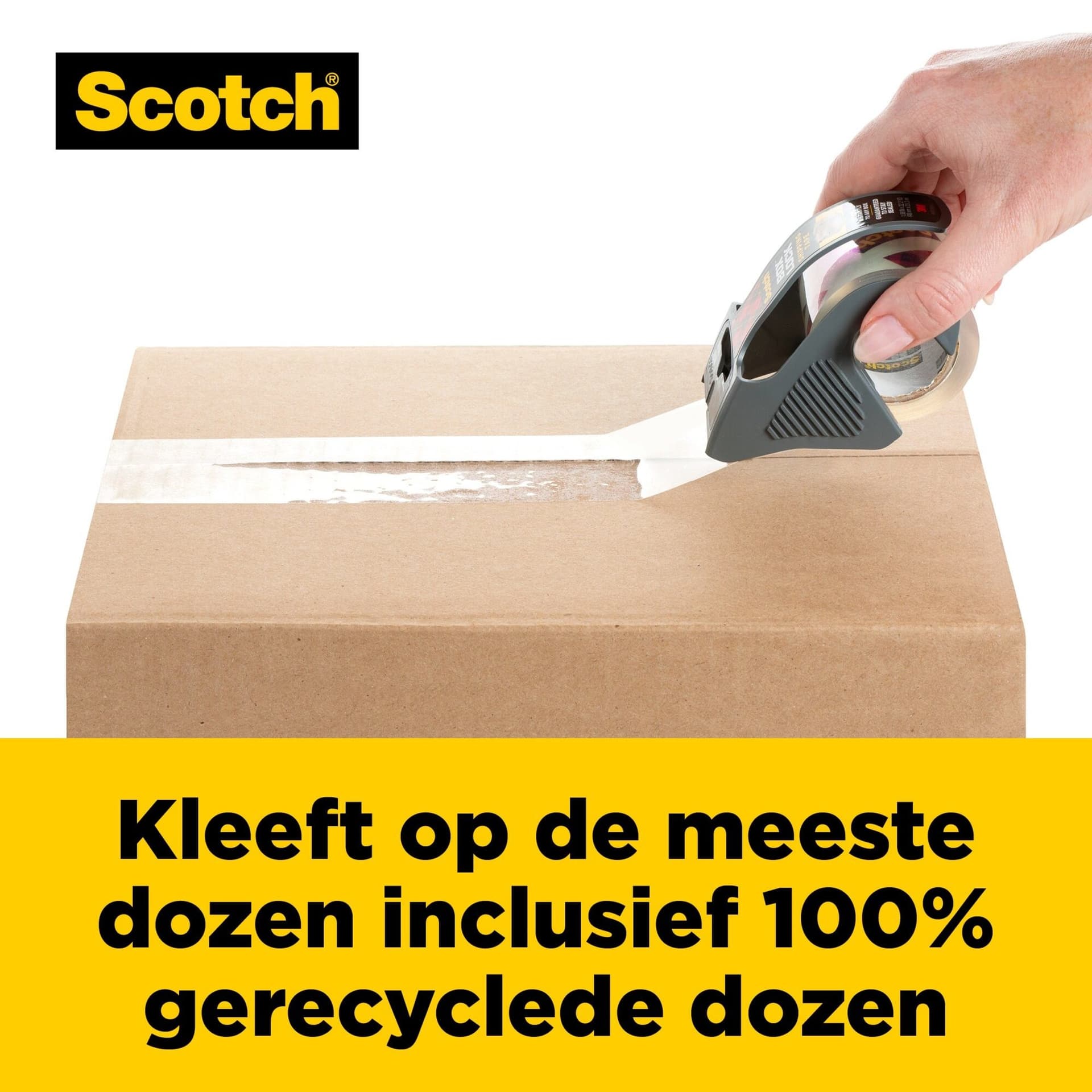 Verpakkingstape Scotch Box Lock 3950-EF 48mmx50m 3 stuks 4
